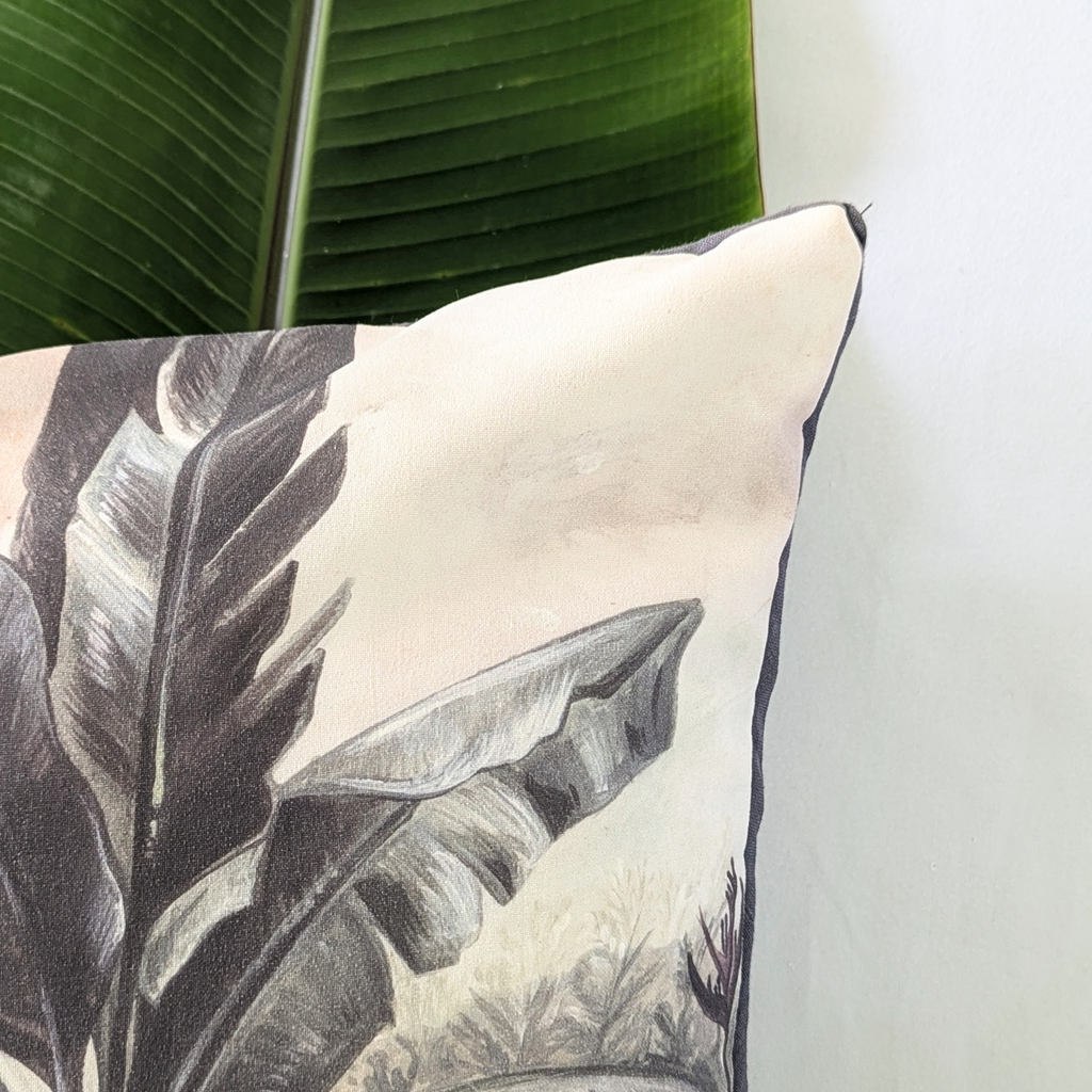 Haputale Banana Trees Cushion Cover - Balder The Artist