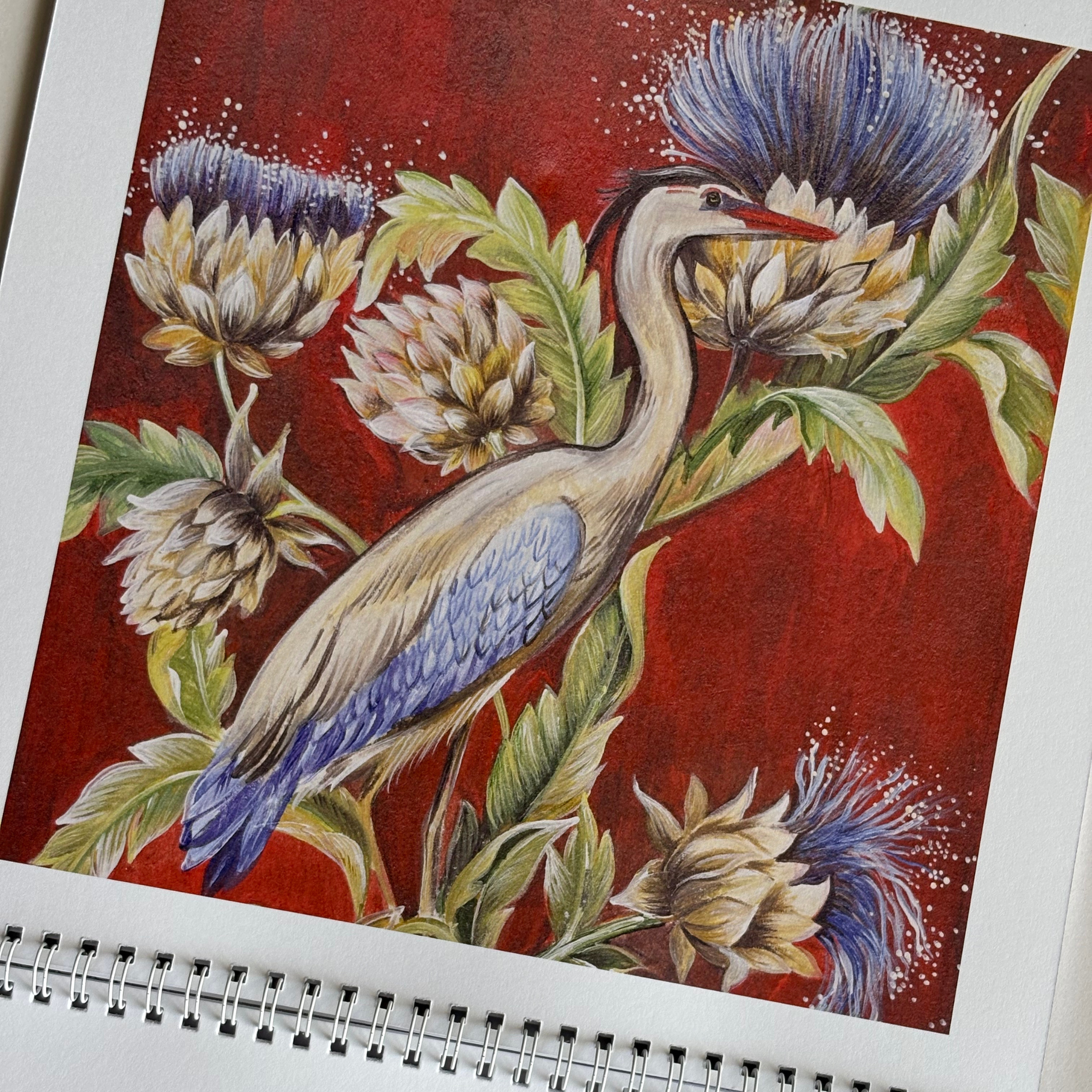 2026 Illustrated Art Calendar - Balder The Artist