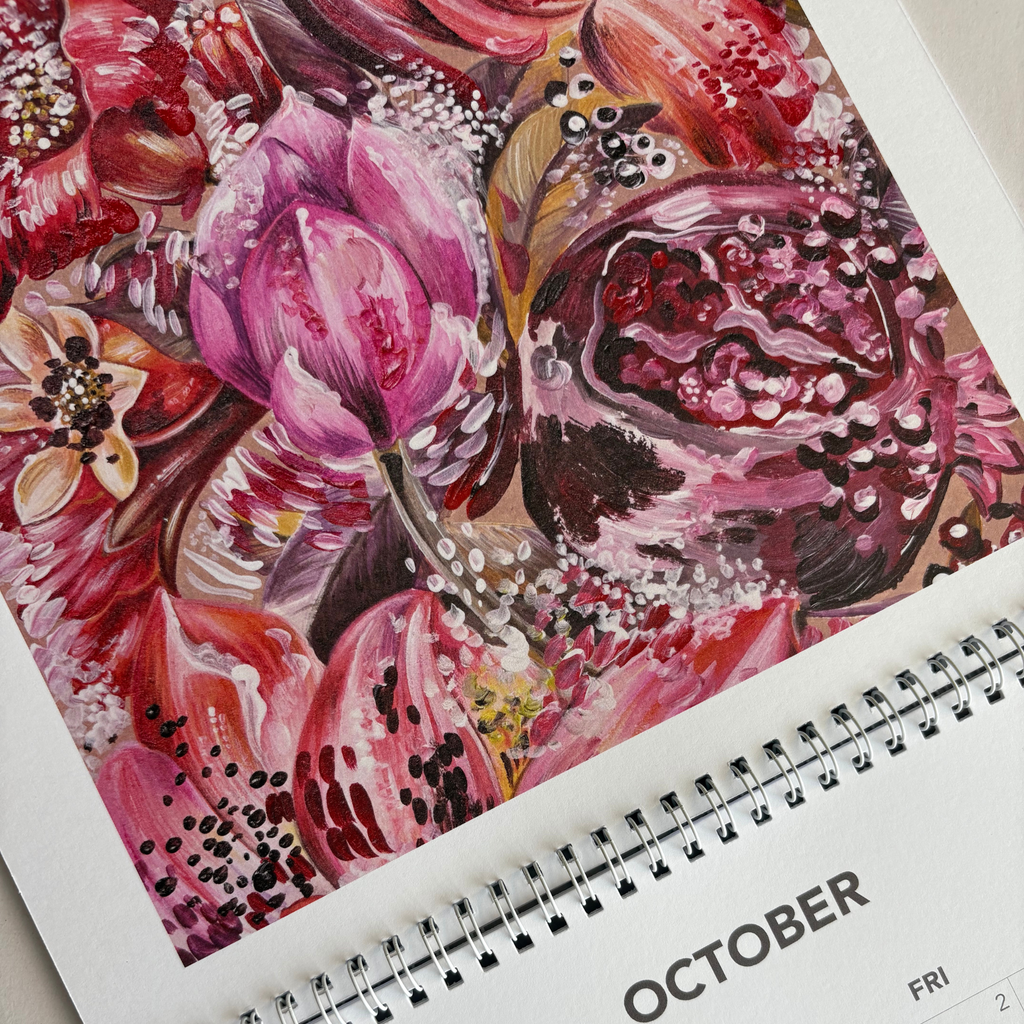 2026 Illustrated Art Calendar - Balder The Artist