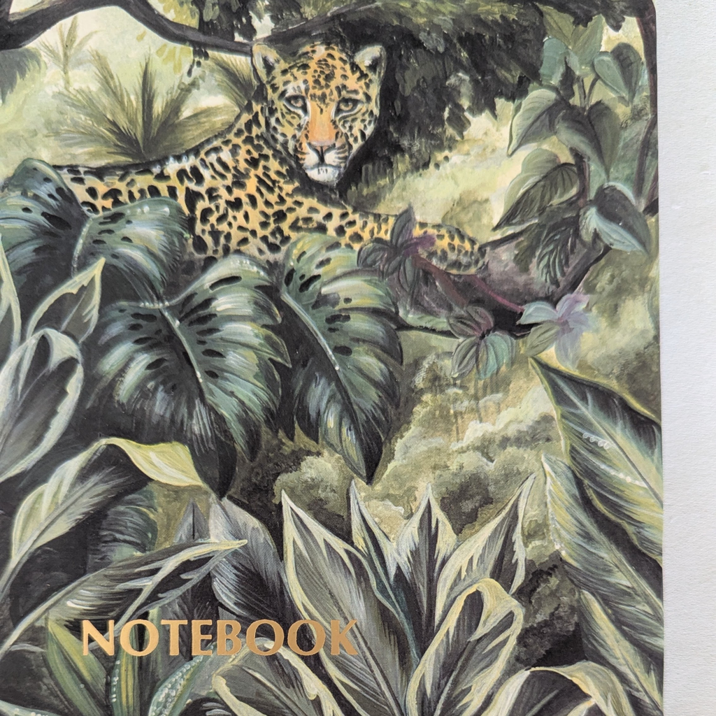 The Watchful Leopard Notebook - Balder The Artist